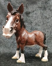 Large Pets With Personality Clyde The Horse  H24cm X W24cm VGC U1S2 
