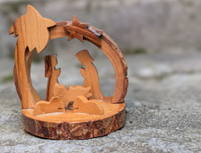 Small Nativity Crib Bethlehem