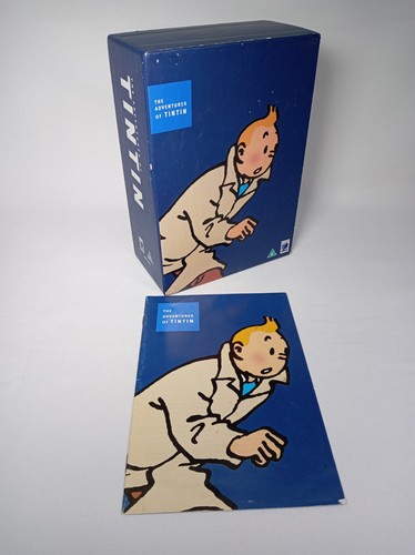 Tintin dvd box - tintin, set