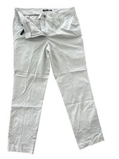 Olsen Jeans Trousers Size 18 NEW Womens Stone Cotton Chino Pockets EU46 RRP £89