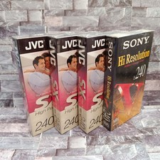 4 x New & Sealed JVC & SONY