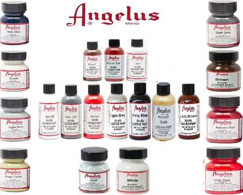 Angelus acrylic leather paint - angelus,