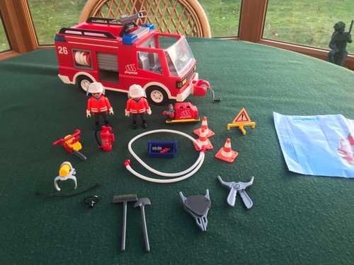 Playmobil fire engine - ,