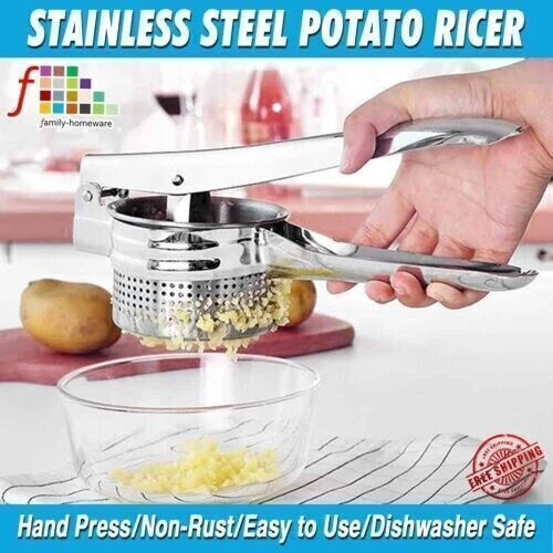 Manual potato ricer masher - potato,