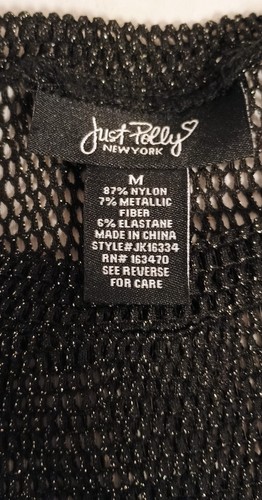 Just polly new york - black, mesh