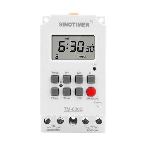 12v 30a weekly programmable - 30a,