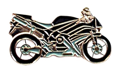 Sports street bike black metal - street,