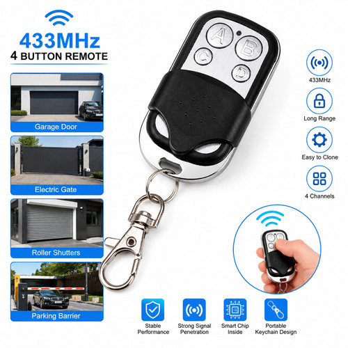 433mhz button remote - 433mhz,