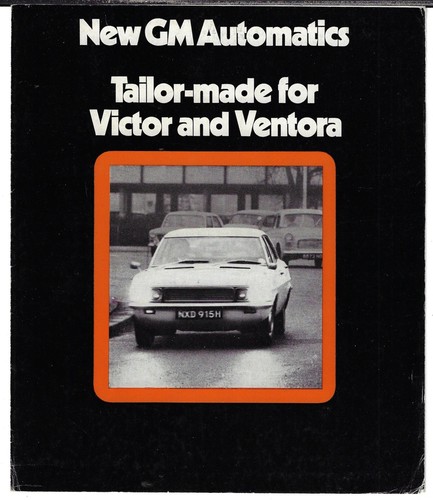 Vauxhall victor ventora fd - victor, &