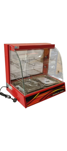 Heated red hot pie - red,