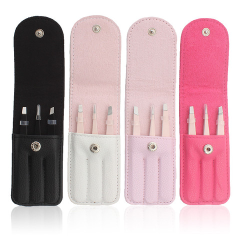 3pcs tweezers case - 3pcs, set