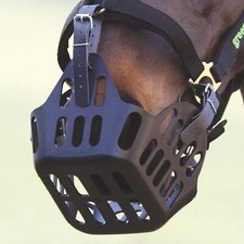 Shires Greenguard Muzzle - Black