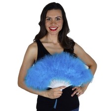 Small Marabou Feather Fan -