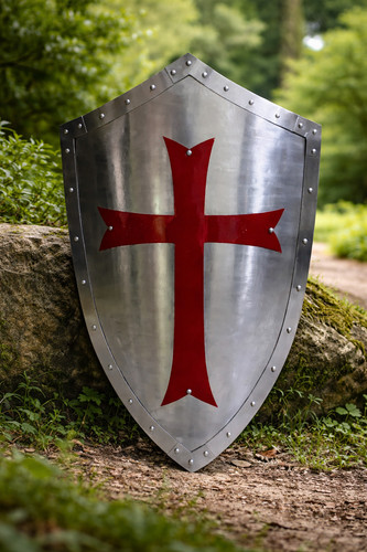 Handmade medieval crusader - medieval,