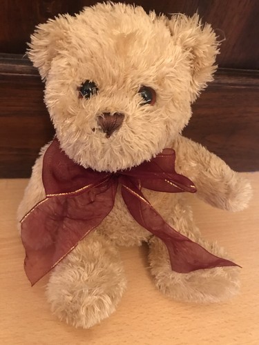 Bhs teddy bear beige red - teddy,