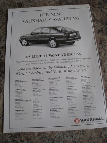 Vauxhall cavalier 5 - vauxhall,