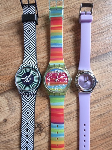 Three swatch watch combo deal - three,