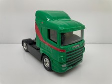 CORGI SCANIA GREEN RED STRIPE TRACTOR UNIT SUPER HAULERS 1:64 66