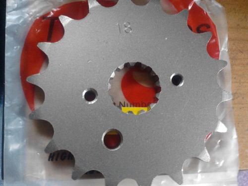Front sprocket 18t fits - front,
