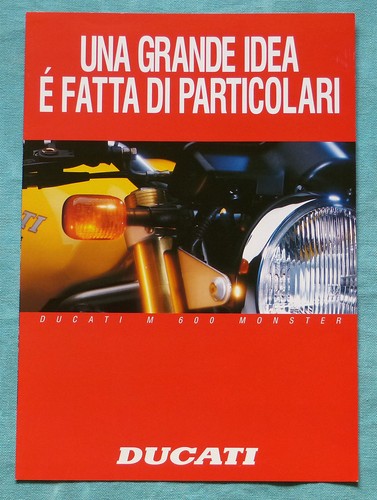 Ducati m600 monster brochure - m600,