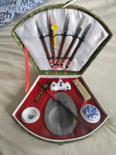 Chinese calligraphy set - calligraphy,