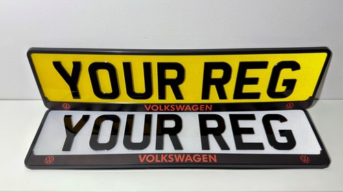Volkswagen red car number - car,