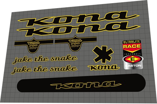 Kona jake the - 2006, decal