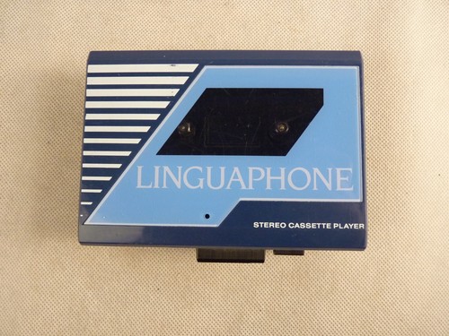 Vintage retro linguaphone - vintage,