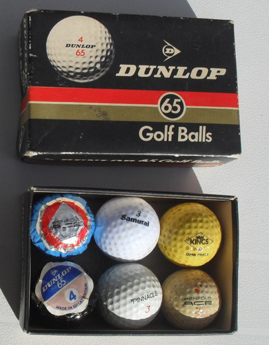 Vintage dunlop golf - 65, ball