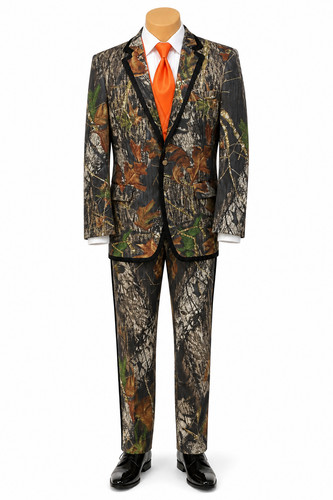 Boys mossy oak camo tuxedo - mossy,