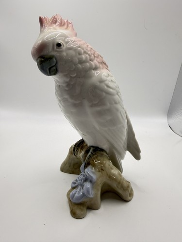 Royal dux porcelain galah - porcelain,