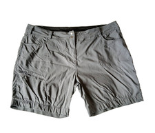 Alpkit Teleki Shorts Womens UK 18 Walking Hiking Steel Grey Pockets Stretch