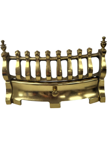 Vintage fireplace grate - fireplace,