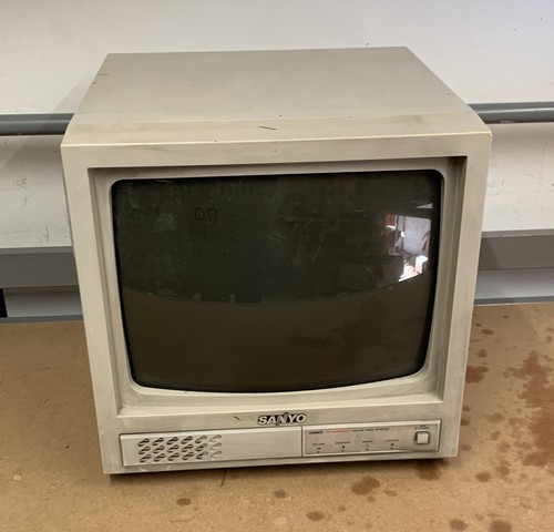 Sanyo vmc 8614p crt video - sanyo,