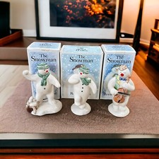Boxed Royal Doulton The Snowman Snowballing DS22 Cellist DS17 Snowman DS2 Choose