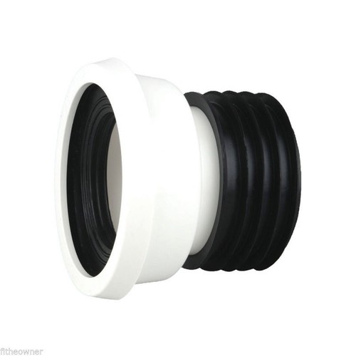 Toilet pan connector straight - toilet,