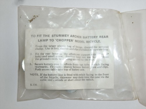 Raleigh chopper fittings - raleigh,