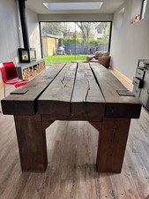 Large very chunky solid oak