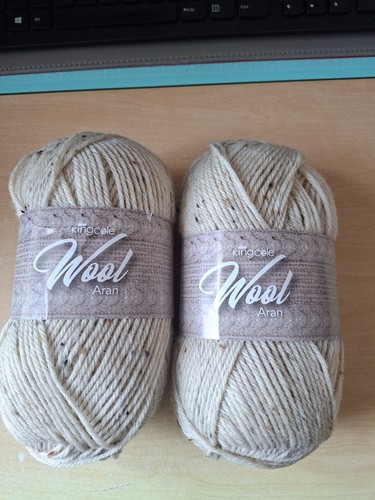 King cole wool aran x - aran, 2