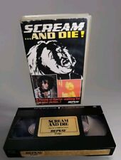 Scream & Die - AKA The House That Vanished 1973 VHS Pre Cert PAL UK