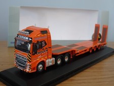 OXFORD CROUCH RECOVERY TRUCKING HELL VOLVO LOW LOADER TRUCK MODEL 76VOL4013 1:76