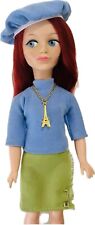 SINDY MITZI 1968 OUTFIT TOP, SKIRT, BERET & EIFFEL TOWER NECKLACE REPRO 1960s
