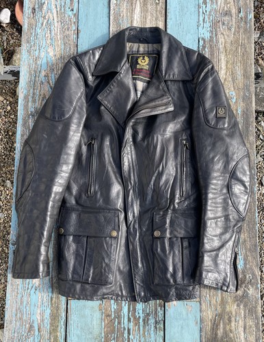 Belstaff half length - length, leather