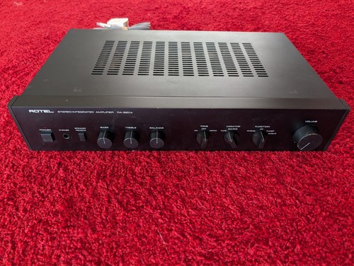 Rotel 820a integrated - rotel,