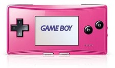 Nintendo Game Boy Micro Video Game Console Gameboy Pink