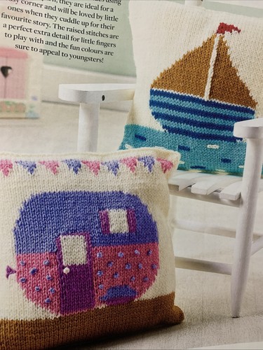 Knitting pattern 1744 cushion - 1744,