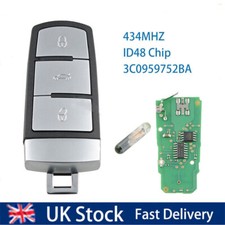 3 Button Car Key Fob