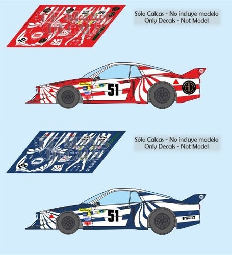Decals lancia beta - decals,