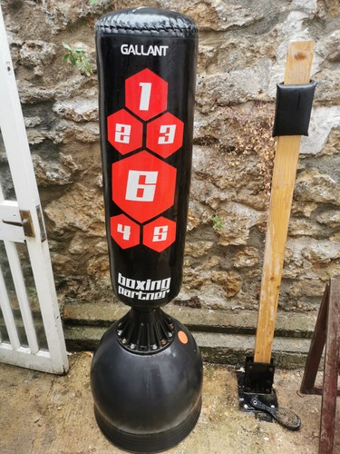 Freestanding punch bag - bag, with
