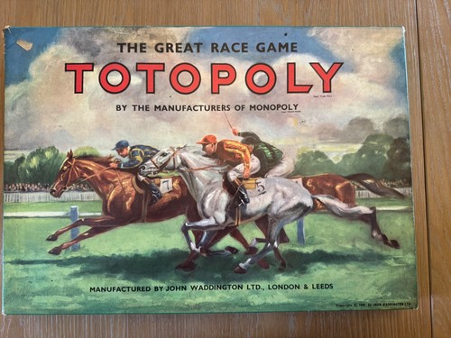 Vintage totopoly board - totopoly,
